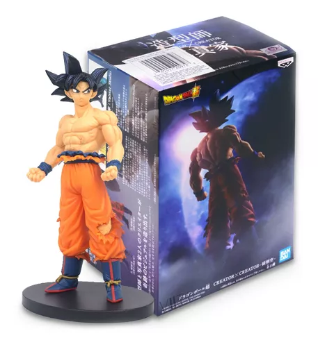 Boneco goku cabelo preto