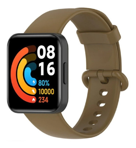 Correa Premium Para Xiaomi Mi Watch Lite 2 Silicon Colores