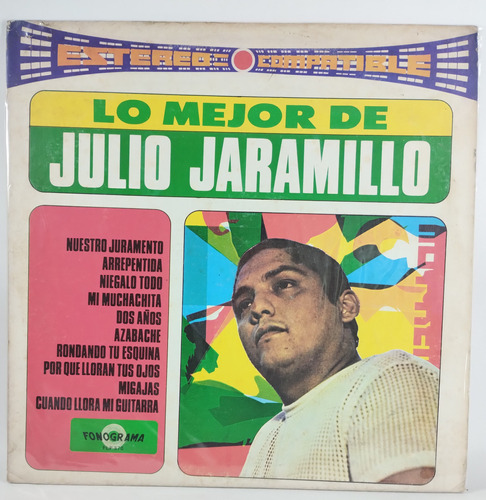 Lp Julio Jaramillo - Lo Mejor De Julio Jaramillo 1967