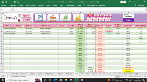 Planilha Excel Sorveteria: A Ferramenta Que Vai Te Fazer Eco