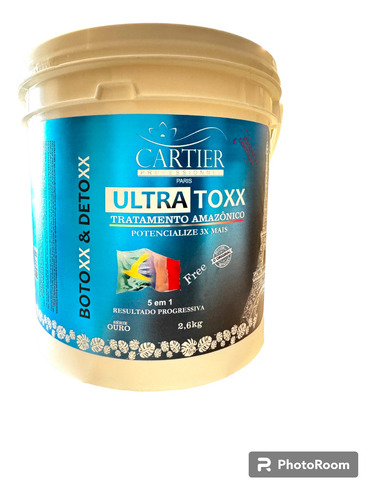 Ultratoxx Free(orgânico) Cartier Paris2,6kg Edição Limitada