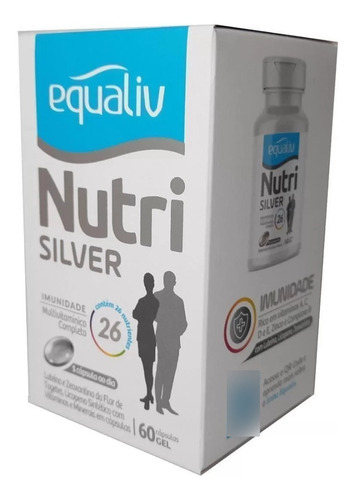 Nutri Silver Multivitamínico 60 Capsulas Equaliv