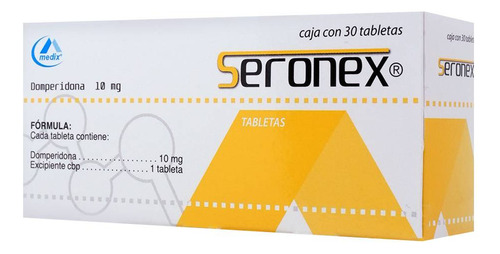 Seronex Tableta 10 Mg, 30 Tabletas
