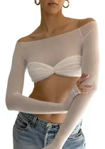 Comprar Crop Top Blusa Manga Larga Hotwife Lolita Kawaii