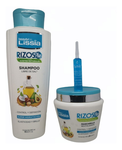 Shampoo Crespos Con Tratamiento - mL a $47