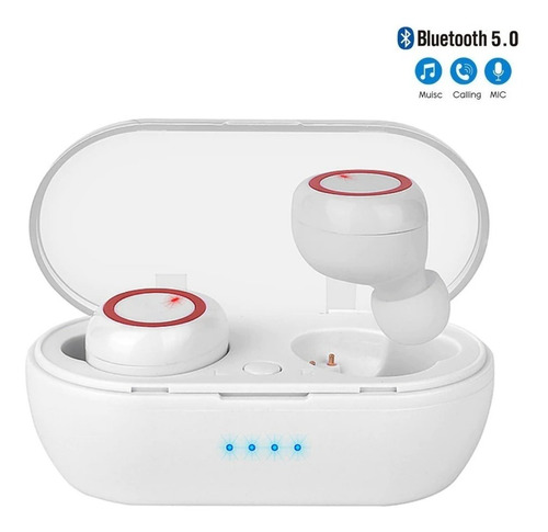 Fone Airdots Estéreo Bluetooth Com Caixa Recarregável Top