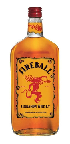 Whisky Fireball Cinnamon 750 Ml. Origen Canada