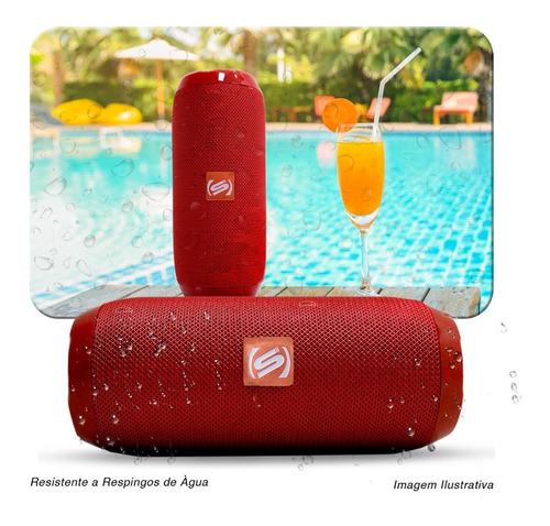 Imagem 6 de 7 de Caixa Caixinha Som Bluetooth Portátil Sem Fio Storm 3 Shutt