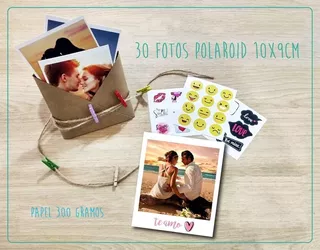 Fotos Polaroid X 30 Unidades - 10x9cm - Ideal Para Regalar