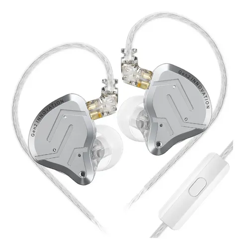 Audífonos In-Ear Kz Zsn Pro2 Hybridos Hifi Con Mic Color