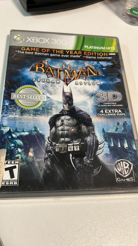 Batman Arkham Asylum Xbox 360 (Reacondicionado)