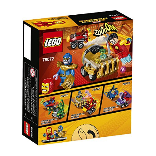 Lego Super Heroes Mighty Micros Iron Man Contra Thanos 76072