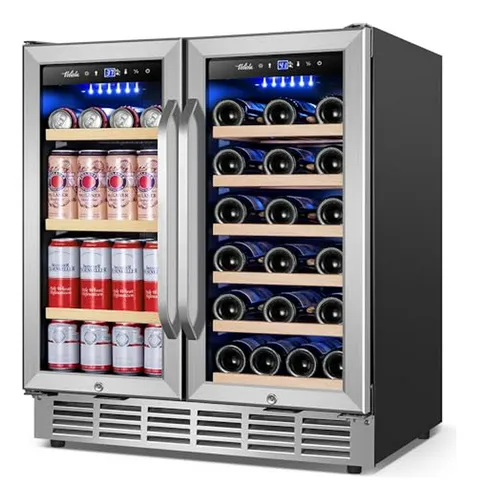 comprar Refrigerador De Vinos Y Bebidas Velieta 30 , Doble Zona, Enf