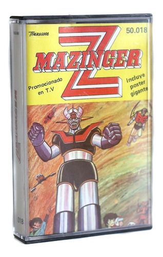 Cassette Mazinger Z Robot Manga Anime Go Nagai Ed. Arg Nuevo
