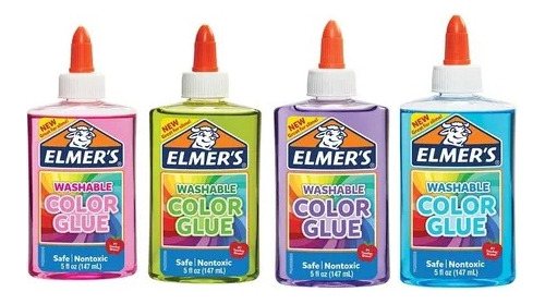 Pegamento Pegante Elmer's Color Glue color morado