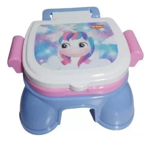 Pelela Infantil 3 En 1 Diseños Unicornio Ok Baby +18m