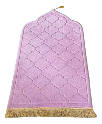 Alfombra De Oración Floormat Grueso Multifuncional Púrpura