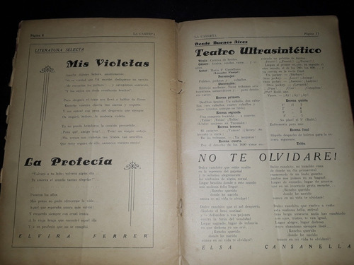2 Revistas Tradicionalista La Carreta Avellaneda 1935 1939