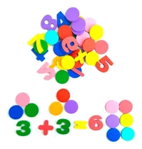 Comprar Juego Didactico Fichas Numeros Resta Suma Division Madera 