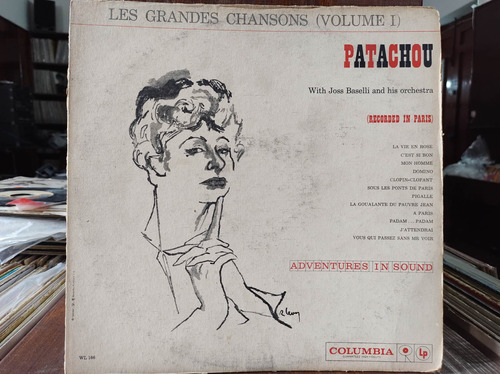 Patachou Les Grandes Chansons Volume 1 Vinilo Lp Vinyl Imp