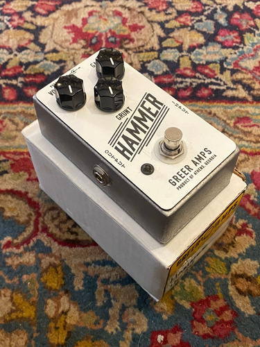 Pedal Greer Hammer Distortion / Fuzz - Semi Novo