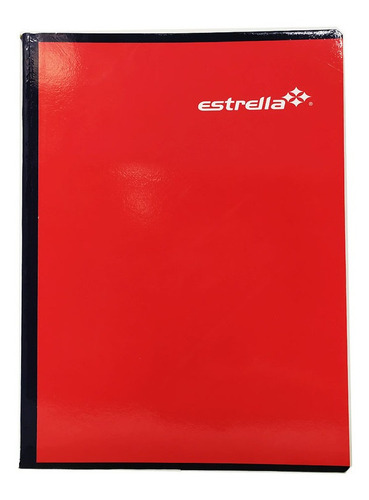 Cuaderno Estrella  100h Doble Raya Cosido 1 Pzs