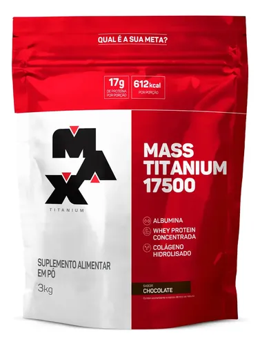 Mass Titanium 17500 3kg Chocolate
