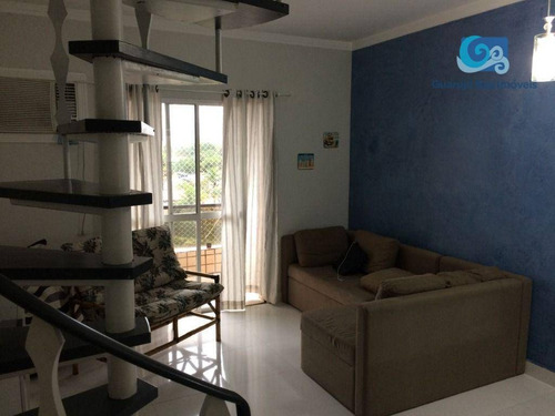Imagem 4 de 22 de Enseada Apartamento De Cobertura A Venda Praia Da Enseada - Guarujá - Co0355