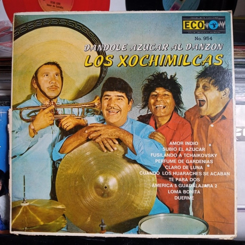 Los Xochimilcas Dandole Azúcar Al Danzón Vinyl,lp,acetato