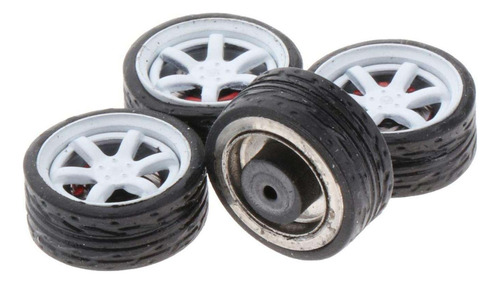 1:64 Llantas De Goma For Rueda De Coche Llantas De Goma G3