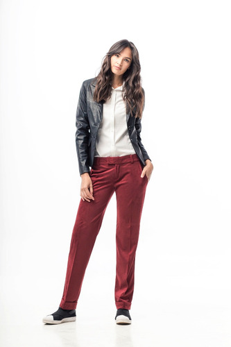 Campera Blazer Mujer Cuero Negro Ecologico Camperas Giacca