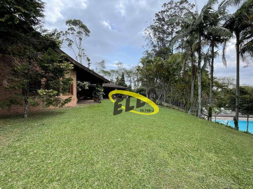 Imagem 4 de 30 de Maravilhosa Casa De Campo Com Amplo Terreno Na Granja Viana! - Ch0190