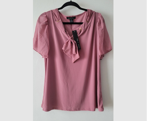 Blusa Rosa Formal Adele & May  Xl