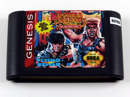 Double Dragon 3 The Arcade Game Repro Mega Drive Genesis