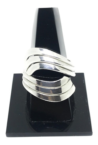 Anillo Espiral Minimalista En Plata Ley 925 Regalo Ideal