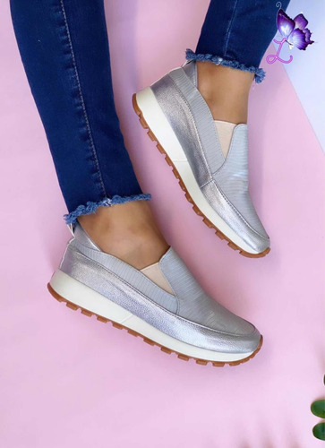 Mocasín Para Dama Calzado Casual Zapato Bajito Dama