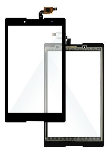 Touch Táctil Slim Company Compatible Con Lenovo Tab 2 A8-50 A850lc A5500-h A5500-hv Color Negro