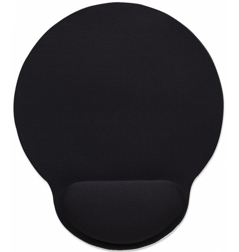 Mousepad Ergonomico De Gel Negro Manhattan 434362