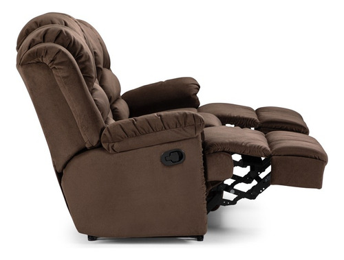 Rosen Sofa Rec Jarrie 3 Cpo Tela Chex Cafe