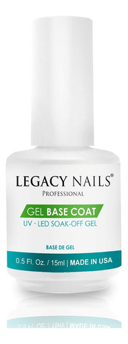 Gel Base Coat Uv Led Legacy Nails 15 Ml