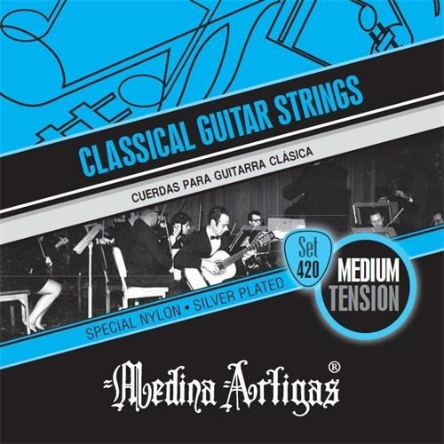 Cuerdas Guitarra Nylon T. Media Medina Artigas 420 010420