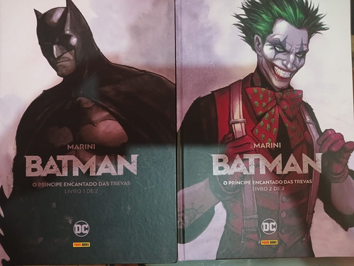 Batman - O Príncipe Encantado Das Trevas Volumes 1 E 2 - Enrico Marini - Panini