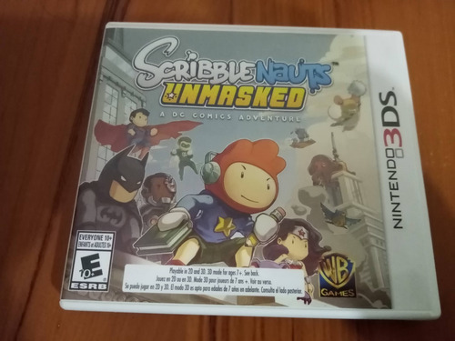 Juego Scribblenauts Unmasked - Nintendo 3ds