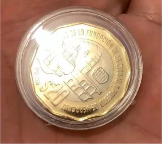 Moneda 20 Pesos 500 Años De Veracruz