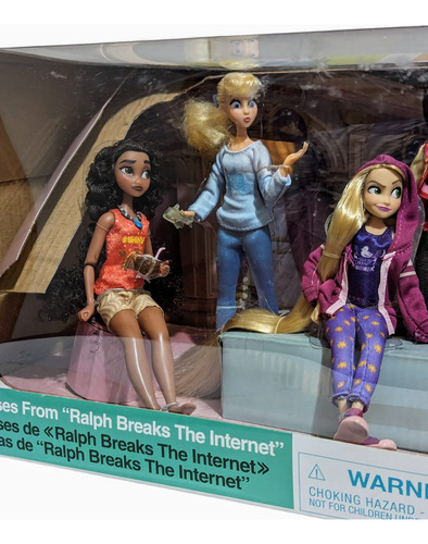 Set De 13 Muñecas Disney. Ralph Breaks The Internet. (Usado)