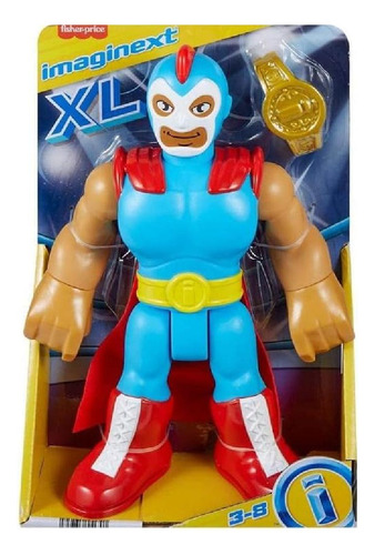Luchador de marionetas Imaginext Xl - Mattel HLB72-HLB74