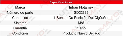Sensor Cigueñal Ckp Dodge Wrangler 4.0l L6 93 Al 95 Intran
