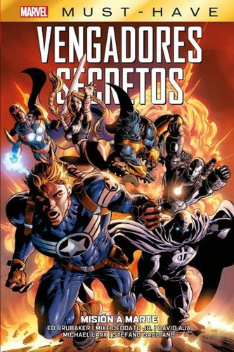 Mst120 Vengad Secretos 1 Mision Marte: Misión A Marte, De Ed Brubaker. Must-have, Vol. 1. Editorial Panini Comics, Tapa Dura En Español