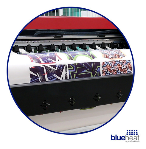 Papel Para Sublimar Blue Heat Rollo 44 Pulgadas 100m X 100g Color Blanco