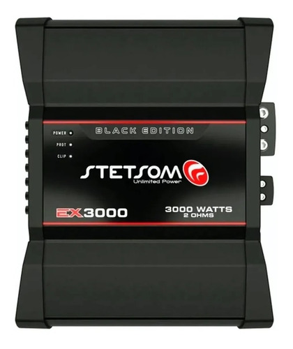 Modulo Amplificador Stetsom Ex-3000 3000w 2.5k 1 2 E 4 Ohms